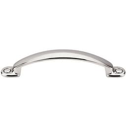 Top Knobs Asbury Series 3-3/4" (95 mm) Center to Center Polished Nickel Pull, - M1295