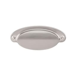 Top Knobs Asbury Series 2-9/16" (65 mm) Center to Center Brushed Satin Nickel Cup Pull, - M1298