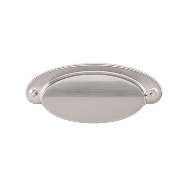 Top Knobs Asbury Series 2-9/16" (65 mm) Center to Center Brushed Satin Nickel Cup Pull, - M1298