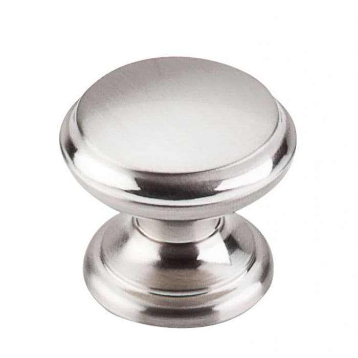 Top Knobs Asbury Series 1-3/8" (35 mm) Diameter Brushed Satin NickelKnob, - M1303