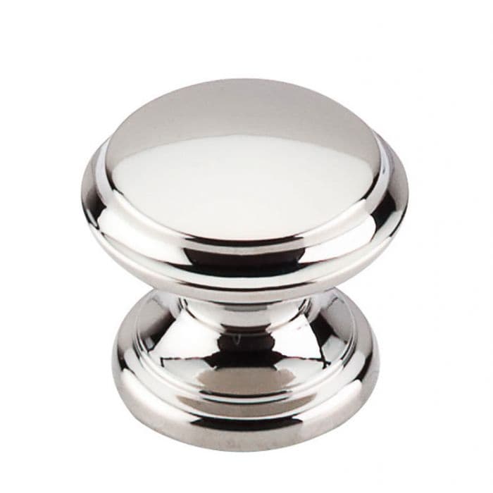Top Knobs Asbury Series 1-3/8" (35 mm) Diameter Polished NickelKnob, - M1304