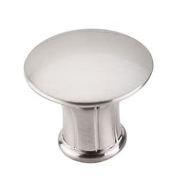 Top Knobs Asbury Series 1-1/4" (32 mm) Diameter Brushed Satin NickelKnob, - M1306