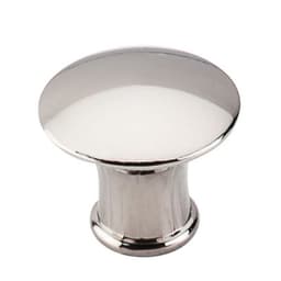 Top Knobs Asbury Series 1-1/4" (32 mm) Diameter Polished NickelKnob, - M1307