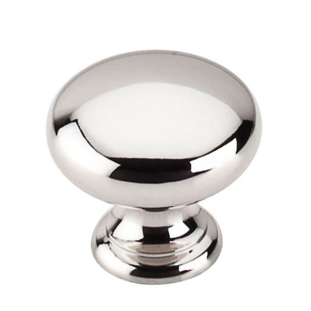 Top Knobs Asbury Series 1-1/4" (32 mm) Diameter Polished NickelKnob, - M1312