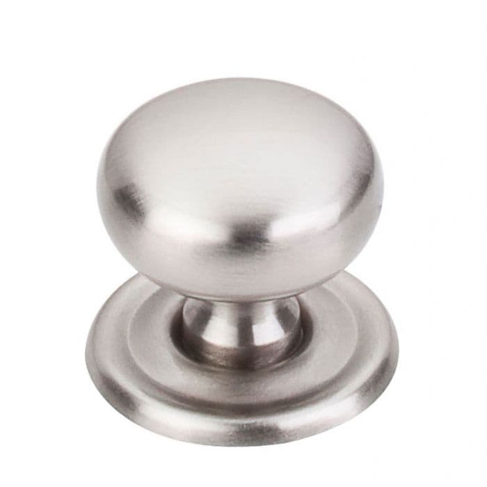 Top Knobs Asbury Series 1-1/4" (32 mm) Diameter Brushed Satin NickelKnob, - M1315
