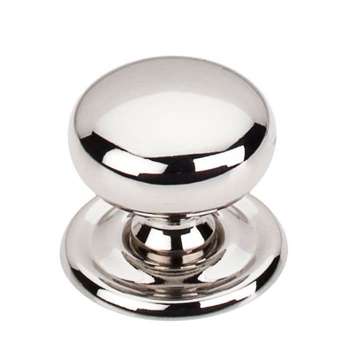 Top Knobs Asbury Series 1-1/4" (32 mm) Diameter Polished NickelKnob, - M1316