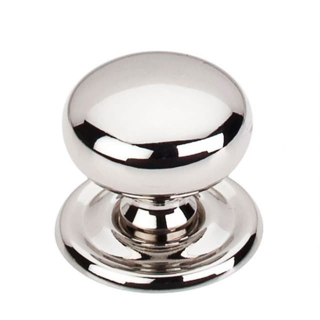 Top Knobs Asbury Series 1-1/4" (32 mm) Diameter Polished NickelKnob, - M1316