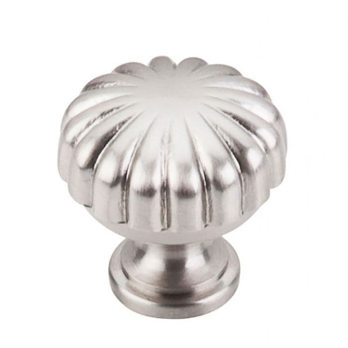 Top Knobs Asbury Series 1-1/4" (32 mm) Diameter Brushed Satin NickelKnob, - M1318