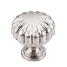 Top Knobs Asbury Series 1-1/4" (32 mm) Diameter Brushed Satin NickelKnob, - M1318