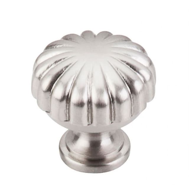 Top Knobs Asbury Series 1-1/4" (32 mm) Diameter Brushed Satin NickelKnob, - M1318