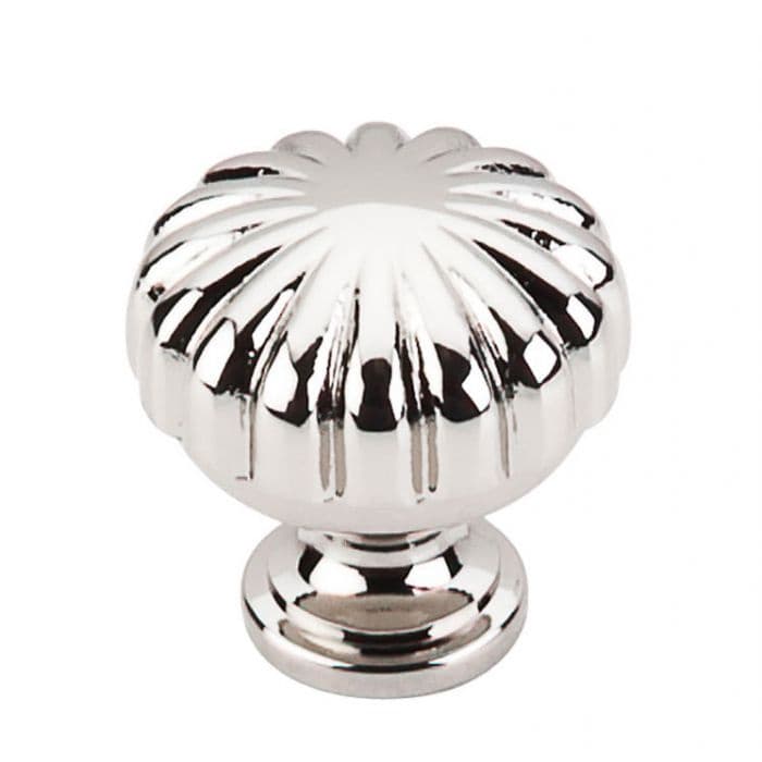 Top Knobs Asbury Series 1-1/4" (32 mm) Diameter Polished NickelKnob, - M1319