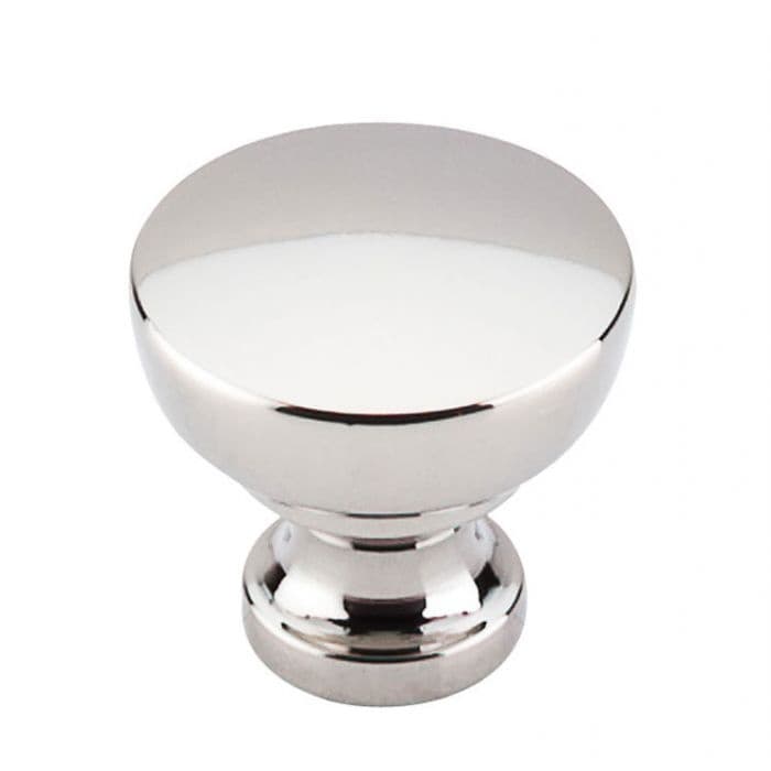 Top Knobs Asbury Series 1-1/4" (32 mm) Diameter Polished NickelKnob, - M1321