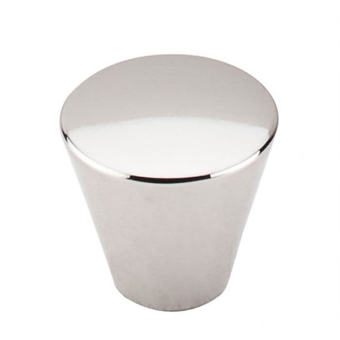 Top Knobs Asbury 1-1/16" (27 mm) Diameter Polished NickelKnob, M1322