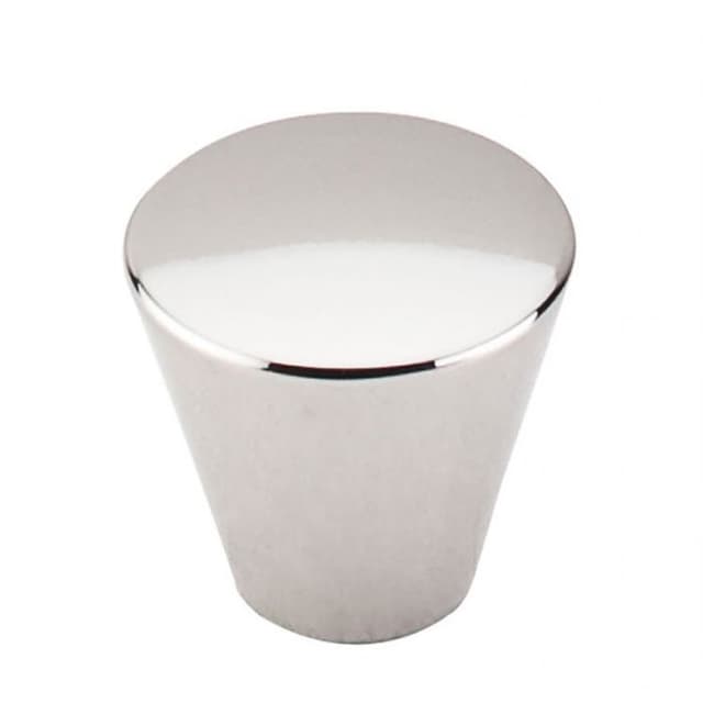 Top Knobs Asbury Series 1-1/16" (27 mm) Diameter Polished NickelKnob, - M1322