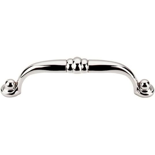 Top Knobs Asbury Pull 3-3/4" (96 mm) Center to Center, Polished Nickel, M1327