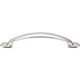 Top Knobs Asbury Series 5-1/16" (128 mm) Center to Center Polished Nickel Pull, - M1329