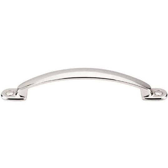 Top Knobs Asbury Pull 5-1/16" (128 mm) Center to Center, Polished Nickel, M1329