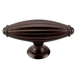 Top Knobs Tuscany-TK Series 2-7/8 in (73 mm) L x 7/8 in (22 mm) W Oil Rubbed Bronze Knob, - M1334