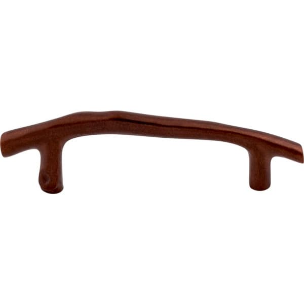 Top Knobs Aspen Series 3-1/2" (89 mm) Center to Center Mahogany Bronze Pull, - M1343
