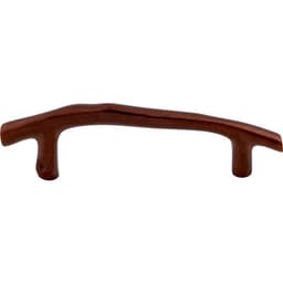 Top Knobs Aspen Series 3-1/2" (89 mm) Center to Center Mahogany Bronze Pull, - M1343