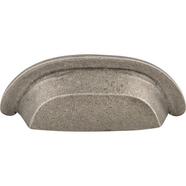 Top Knobs Aspen Cup Pull 3" (76 mm) Center to Center, Silicon Bronze Light, M1410