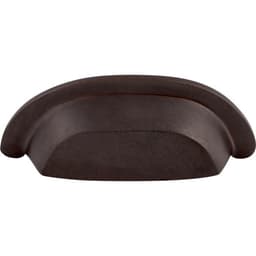 Top Knobs Aspen Series 3" (76 mm) Center to Center Medium Bronze Cup Pull, - M1412