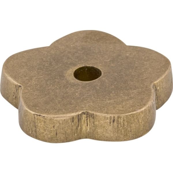 1" Aspen Knob Backplate, Light Bronze