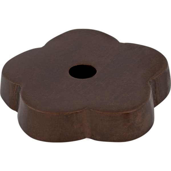 Top Knobs Aspen Backplate/Knobs 1" (25mm) Long Mahogany Bronze, M1428