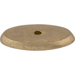 1-3/4" Aspen Knob Backplate, Light Bronze