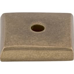 Aspen Square Backplate 7/8" Dia Light Bronze Top Knobs