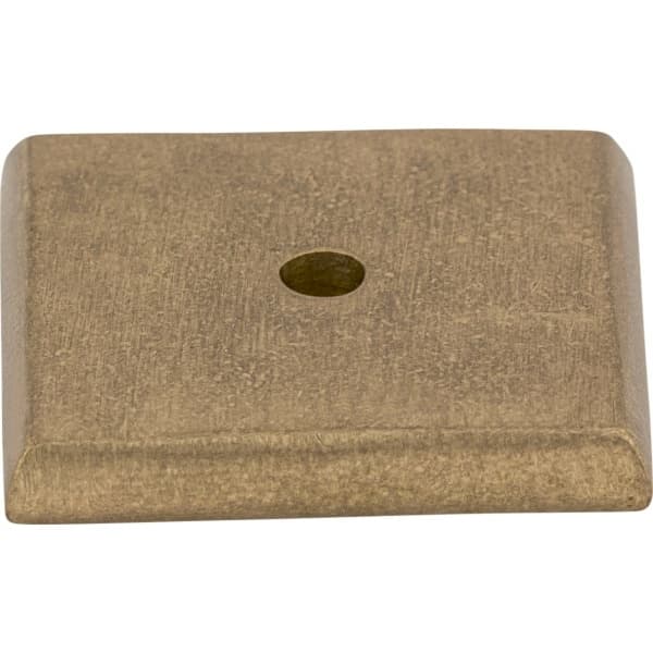 Aspen Square Backplate 1-1/4" Dia Light Bronze Top Knobs