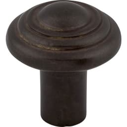 Top Knobs Aspen Series 1-1/4" (32 mm) Diameter Medium BronzeKnob, - M1472