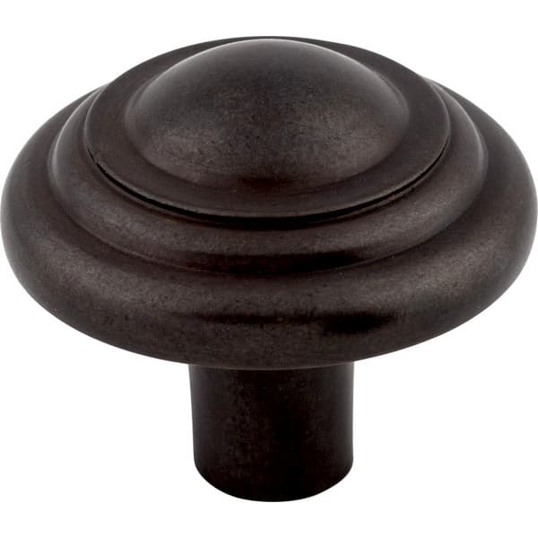 Top Knobs Aspen Series 1-3/4" (44 mm) Diameter Medium BronzeKnob, - M1477