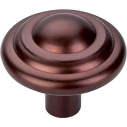 Top Knobs Aspen Series 1-3/4" (44 mm) Diameter Mahogany BronzeKnob, - M1478