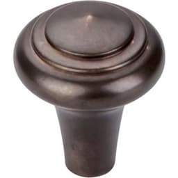 Top Knobs Aspen Series 1" (25 mm) Diameter Medium BronzeKnob, - M1482
