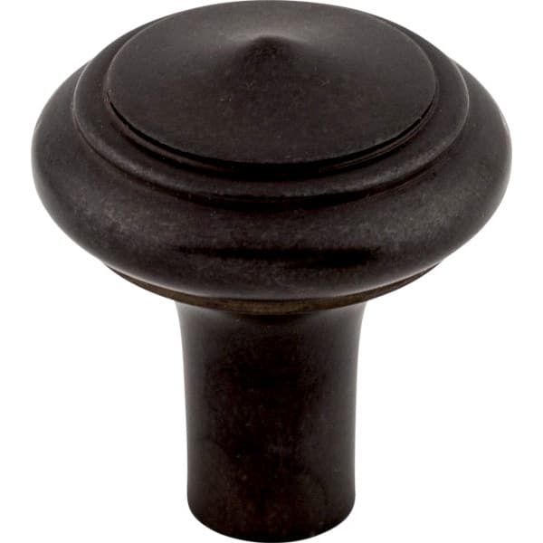 Top Knobs Aspen Series 1-1/4" (32 mm) Diameter Medium BronzeKnob, - M1487
