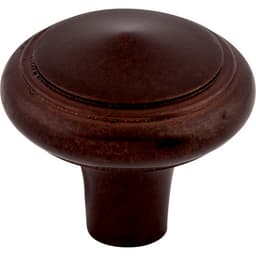 Top Knobs Aspen Series 1-5/8" (41 mm) Diameter Mahogany BronzeKnob, - M1493