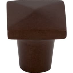 Top Knobs Aspen Series 3/4 in (19 mm) L x 3/4 in (19 mm) W Mahogany Bronze Knob, - M1508
