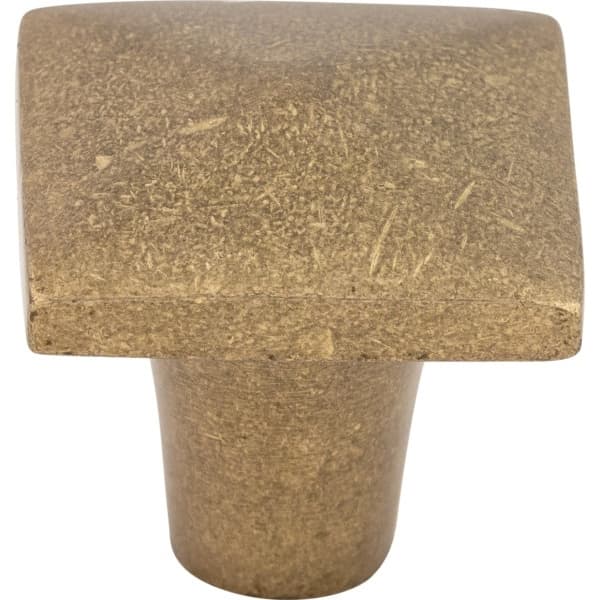 Top Knobs Aspen 1-1/4" (32 mm) L x 1-1/4" (32 mm) W Light Bronze Knob, M1516