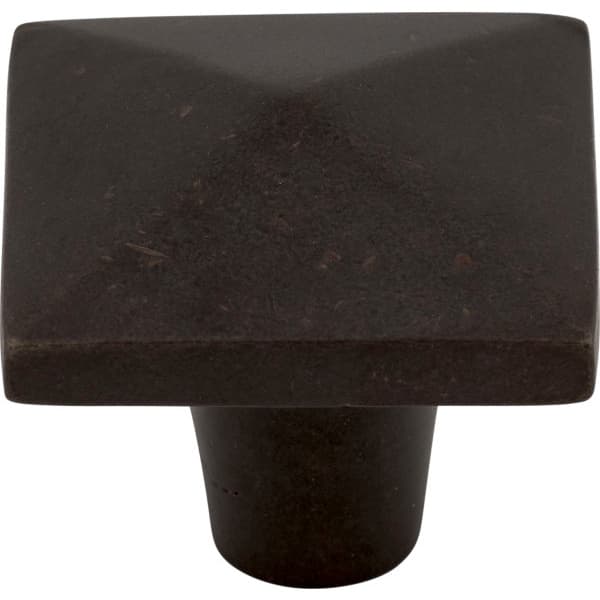 Top Knobs Aspen Series 1-1/2 in (38 mm) L x 1-1/2 in (38 mm) W Medium Bronze Knob, - M1522