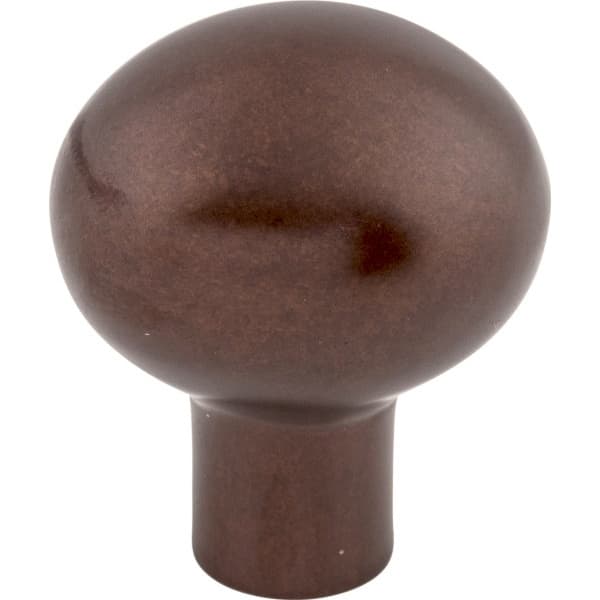 Top Knobs Aspen Series 1-3/16 in (30 mm) L x 15/16 in (24 mm) W Mahogany Bronze Knob, - M1528