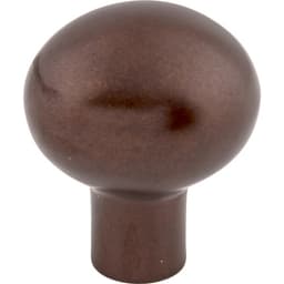 Top Knobs Aspen Series 1-3/16 in (30 mm) L x 15/16 in (24 mm) W Mahogany Bronze Knob, - M1528