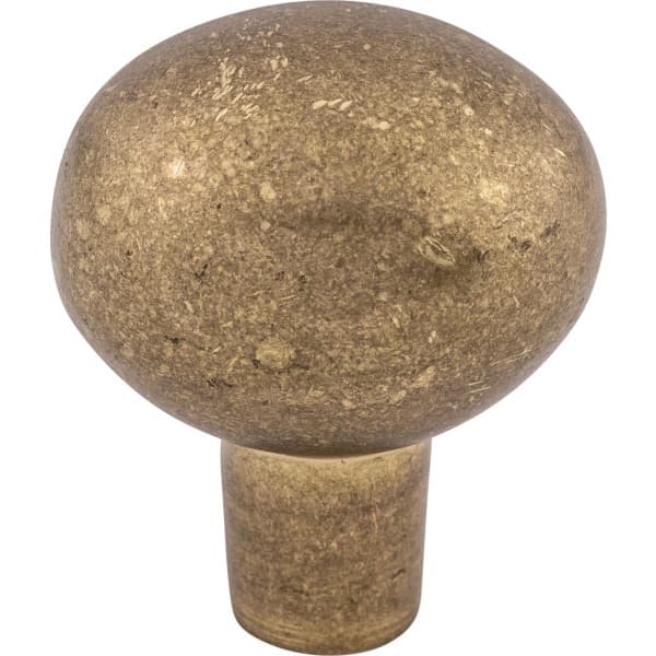 Top Knobs Aspen Series 1-7/16 in (37 mm) L x 1-1/8 in (29 mm) W Light Bronze Knob, - M1531