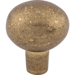 Top Knobs Aspen Series 1-7/16 in (37 mm) L x 1-1/8 in (29 mm) W Light Bronze Knob, - M1531