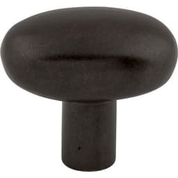 Top Knobs Aspen Series 1-9/16 in (40 mm) L x 15/16 in (24 mm) W Medium Bronze Knob, - M1537