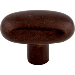 Top Knobs Aspen Series 2 in (51 mm) L x 1-1/8 in (29 mm) W Mahogany Bronze Knob, - M1543