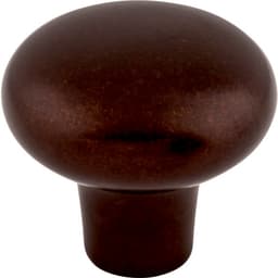 Top Knobs Aspen Series 1-3/8" (35 mm) Diameter Mahogany BronzeKnob, - M1558