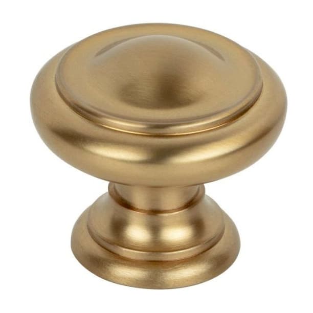Top Knobs Nouveau Series 1-1/8" (28.5 mm) Diameter Honey BronzeKnob, - M1565