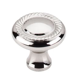 Top Knobs Somerset-TK Series 1-1/4" (32 mm) Diameter Polished NickelKnob, - M1585