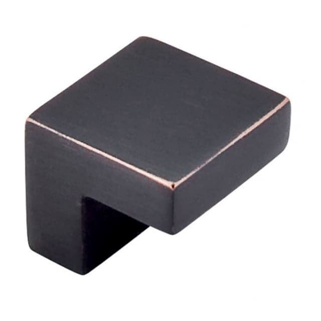 Top Knobs Nouveau Series 1 in (25 mm) L x 3/8 in (10 mm) W Tuscan Bronze Knob, - M1588